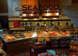 SeafoodCasesOnline.com - FSC14461 Angled Refrigerated Fresh Seafood Merchandiser