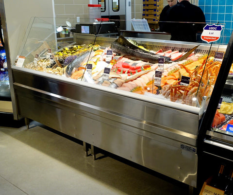 SeafoodCasesOnline.com - FSCN9642 Iced and Refrigerated Seafood Case